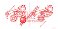 LICHTMASCHINENRIEMEN (1.8L) MOTOR CIVIC honda-auto 2012 1.8 EXECUTIVE E171