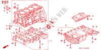 ZYLINDERBLOCK/OELWANNE für Honda S2000 S2000 2 Türen 6 gang-Schaltgetriebe 2000