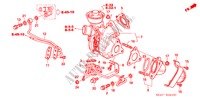 TURBOLADER(DIESEL) für Honda ACCORD 2.2 EXECUTIVE 4 Türen 5 gang-Schaltgetriebe 2004