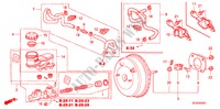 HAUPTBREMSZYLINDER/ MASTER POWER(RH) für Honda ACCORD 2.0 TYPE S 4 Türen 5 gang-Schaltgetriebe 2007